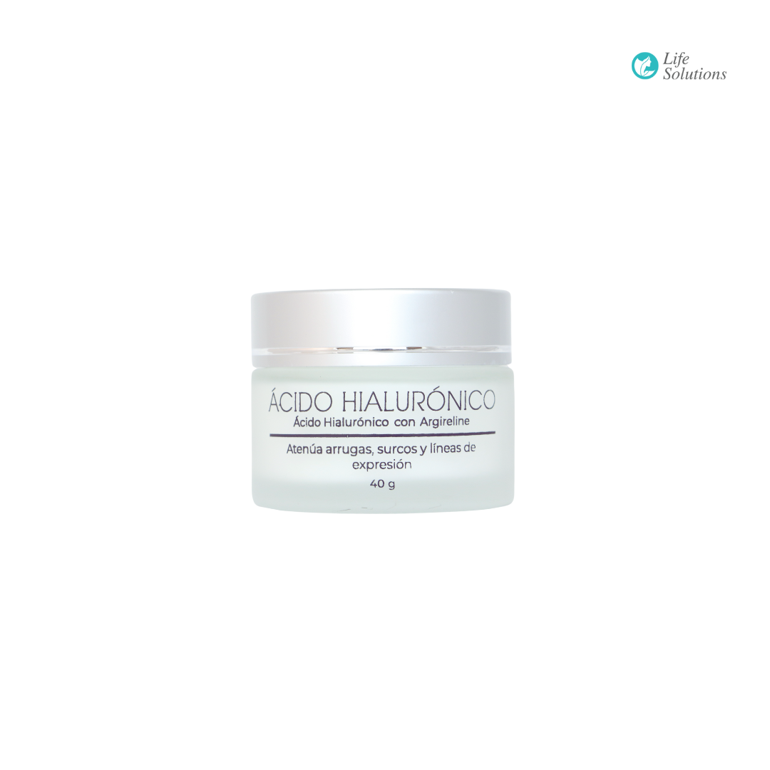 crema hidratante con ácido hialurónico